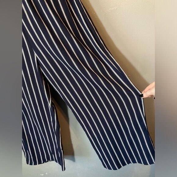 Ci Sono navy/white striped jumpsuit - Picture 3 of 6